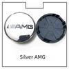 4PCS For Mercedes-Benz C180 C200 E300 S350 E260 ml350 GLK Car Wheel Hub Cap Tire Center Screw Cap Label  decorate Accessories