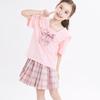 Girls' JK Style T-shirt & Skirt Set