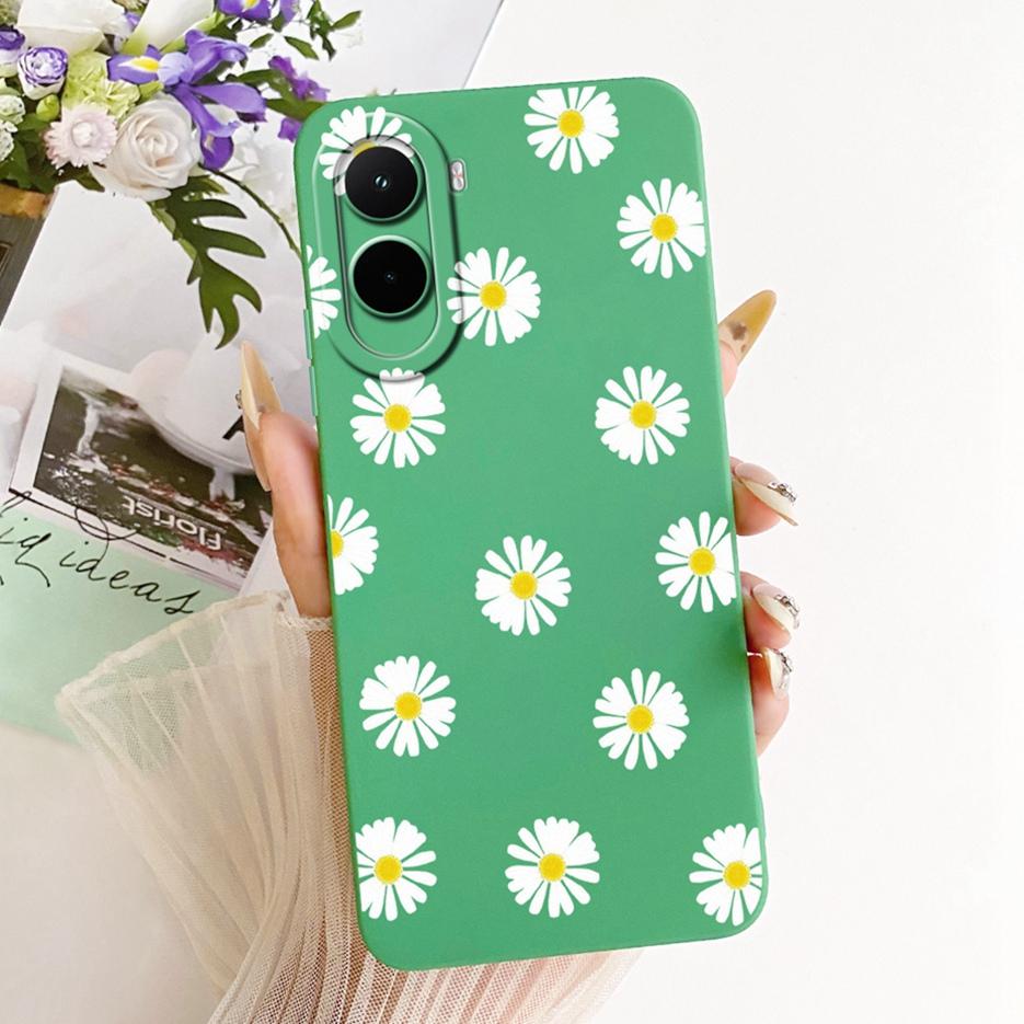 For Xiaomi Poco M7 Plus Case PocoM7 4G Pretty Girl Sunfower Painted Phone Case For Xiaomi Poco M7 Pro PocoM7 Plus 5G Soft Fundas