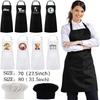 Plus-Size Waterproof Oil-Proof Kitchen and Restaurant Apron for Home Use