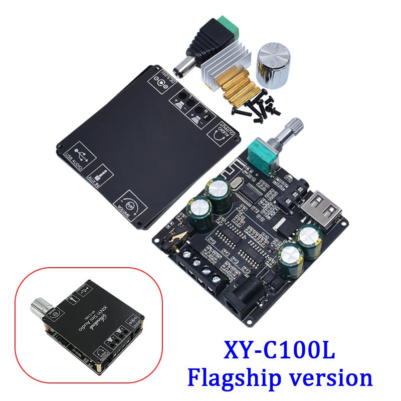 

LIZAO TPA3116 Bluetooth 5.0 HIFI Digital Amplifier Board 100W×2 Stereo Audio Amp ZK-1002 Home Theater