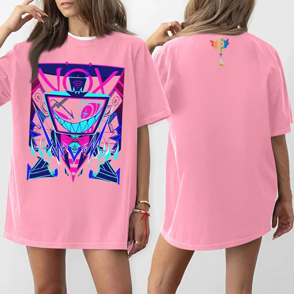 Women's Round Neck Printed Short-sleeved T-shirt Top