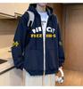 Men's Loose Fit Hooded Cardigan - Trendy American Style, Autumn/Winter 2025 Collection
