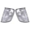 Powerful Car L+R White Corner Lights Turn Signal Lights For Mercedes W124 E-Class Sedan 1985-95 1248260043 1248260143