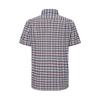 Daks Wool Blend House Check Summer Short Sleeve Regular Fit Casual Shirt Dms1shc