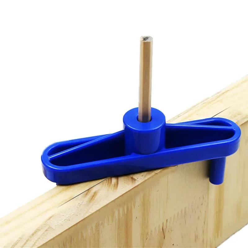Holzbearbeitung Bohrlehre Holzbearbeitungsverbinder Anreißwerkzeug Holzbearbeitungszentrum Positionierung Anreißen DIY-Werkzeug Messwerkzeuge