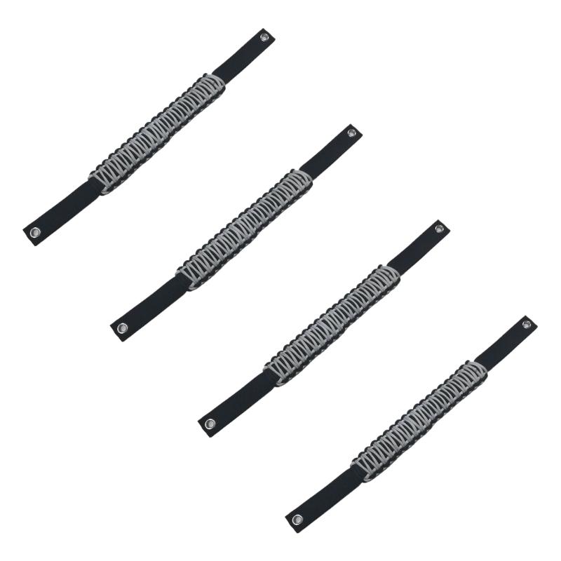 4 Pieces Resilient Nylon Vehicle Seat Handles Perfect For Outdoor Activities And Daily Commutes