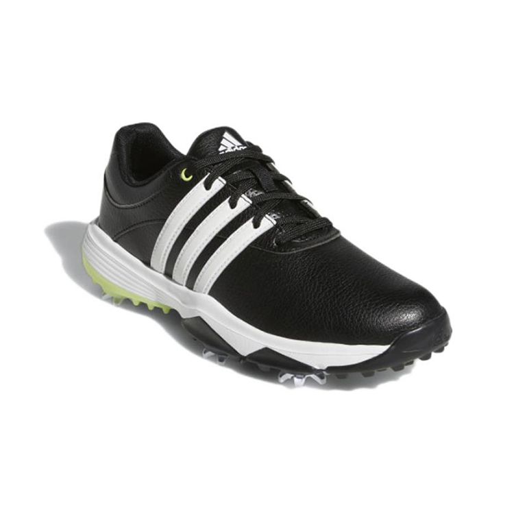 Adidas Tour 360 22 J Black Pulse Lime Kids Sneakers Core-Black Cloud-White GV9666