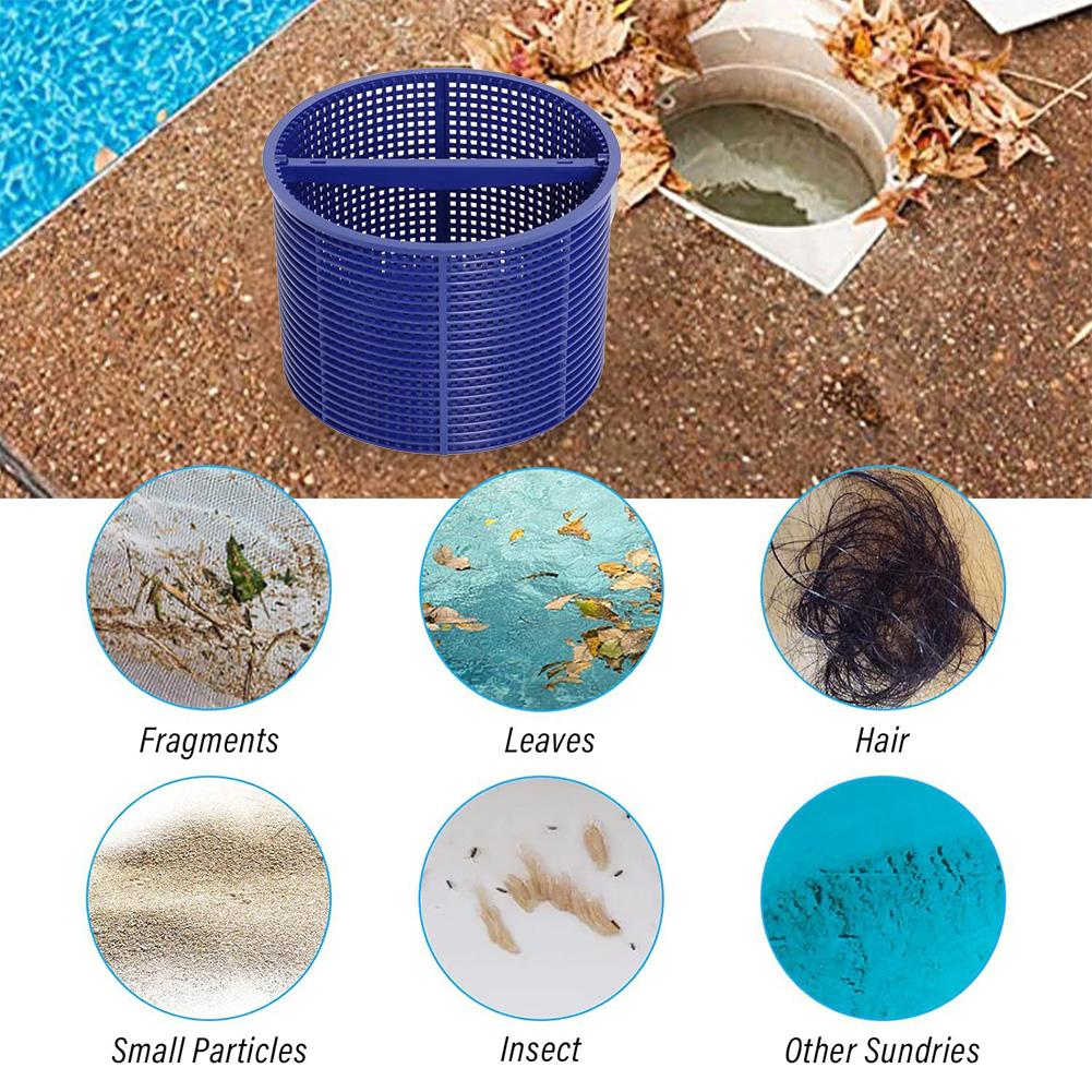 Swimming Pool Skimmer Basket for Inground Pool Swimming Pool Skimmer Basket Replacement for Hayward SPX1082 B-152 Spare Parts