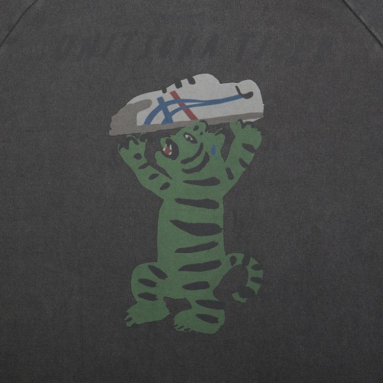 New Onitsuka Tiger Pullover Sweatshirt Unisex Gray 2183B586-020