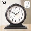 1pc Vintage Tabletop Living Room Desk Clock Retro Home Desktop New Style Clock Display Table Clock Clock