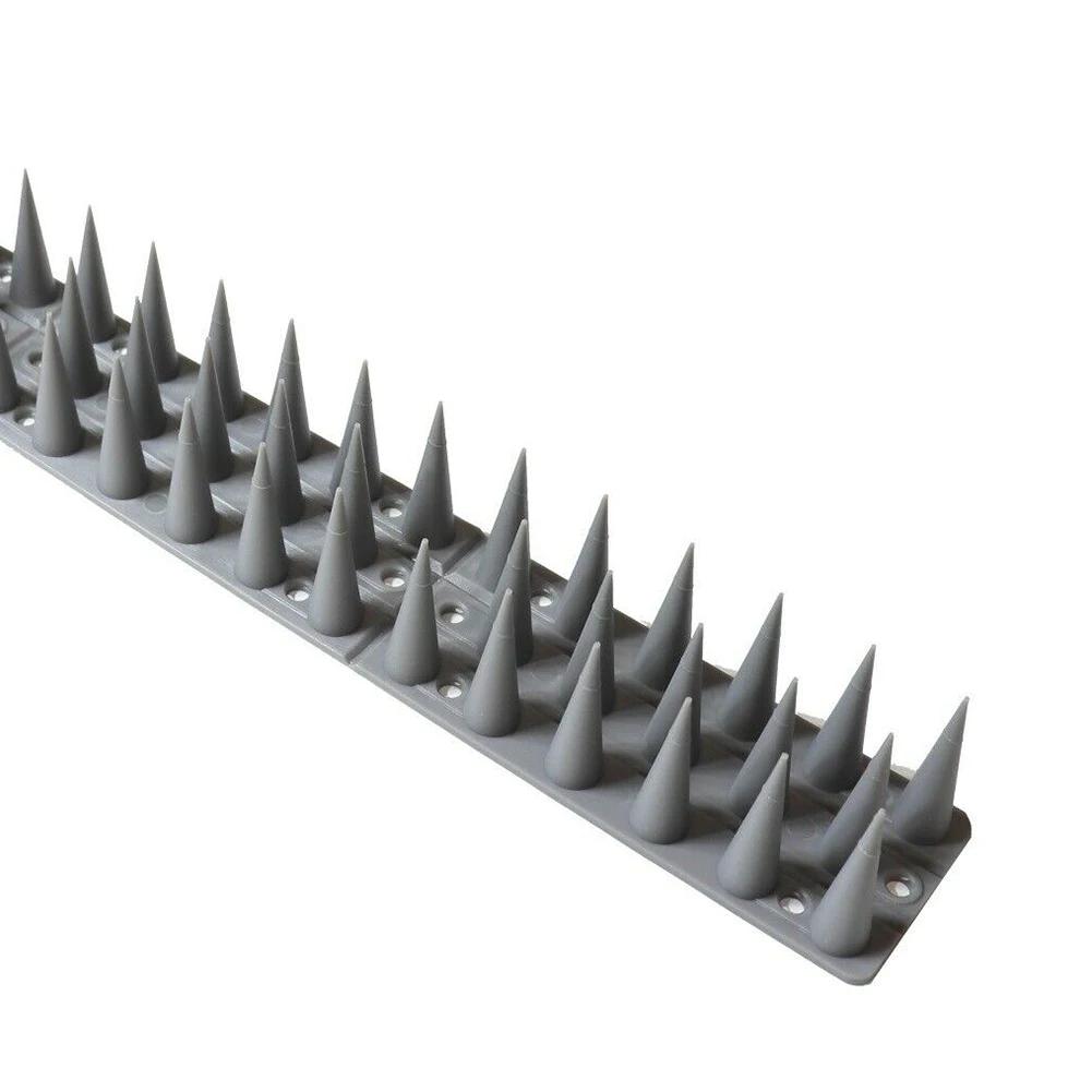 Anti-bird Thorn Bird Spikes Against Birds Anti Climb Bird Thorn Long PP 1 Piece 1pc 45*4.5*3.7cm Bird Deterrent