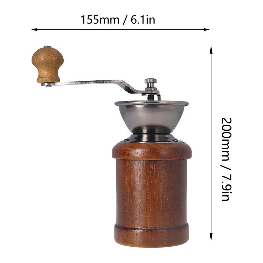 Variety Manual Coffee Grinder, Vintage Coffee Mill, Hand Operated Grinder Hand Mill Coffee Grinder for Home, Easy to Clean