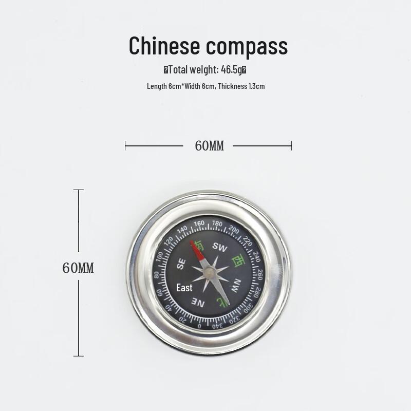 OIMG Stainless Steel Outdoor Compass