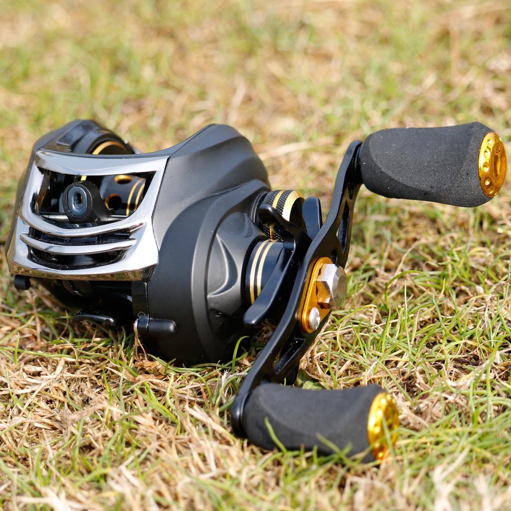 Cheap Baitcasting Fishing Reel 18 LB Carbon Fiber Drag 11+1 BB Casting Reel Baitcast Fishing