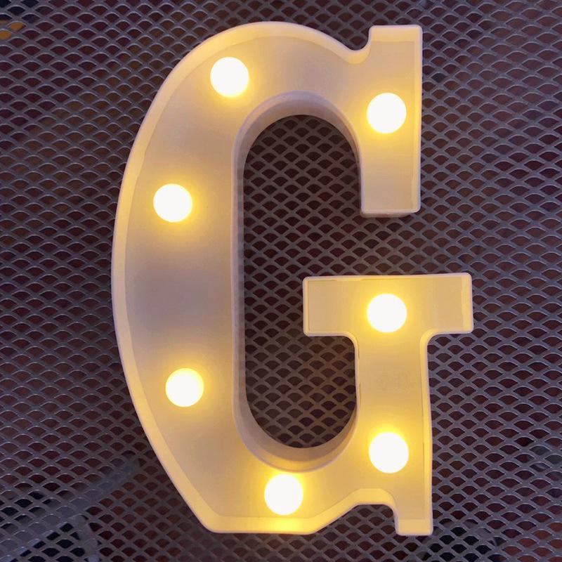 Popular 26-Letter Alphabet, Number & Symbol Lights for Events & Decor