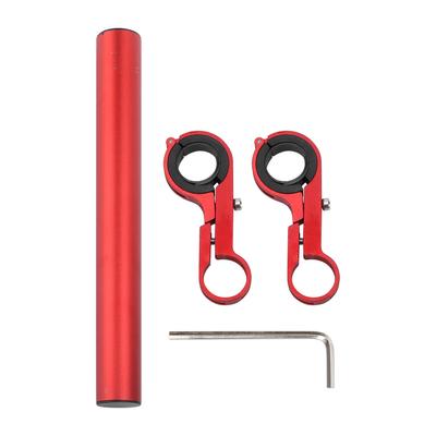 Multifunctional Aluminum Alloy Bicycle Handlebar Extension Bracket Bicycle Accessories for Mountain Bike(Extension Bar