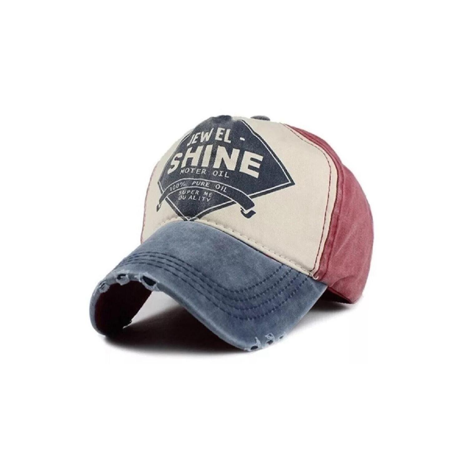 

Navy Blue Burgundy Vintage Shine Hat