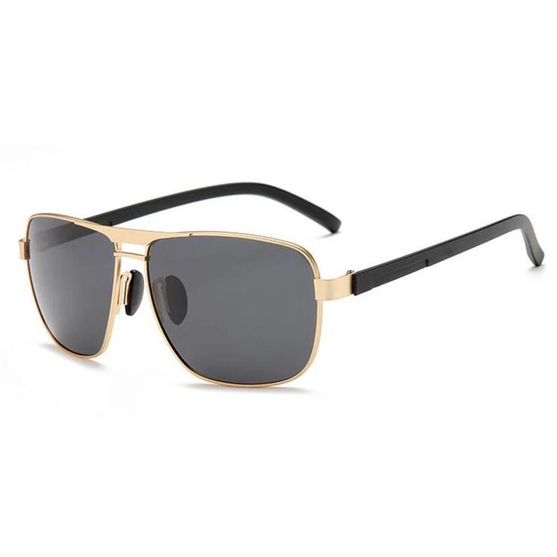 

Гарячі Нові Водійські Антивідблискові Окуляри для Міопії Чоловічі Металеві З Подвійною Перемичкою Окуляри для Короткозорості 0 -0.5 -0.75 До -6.0 0