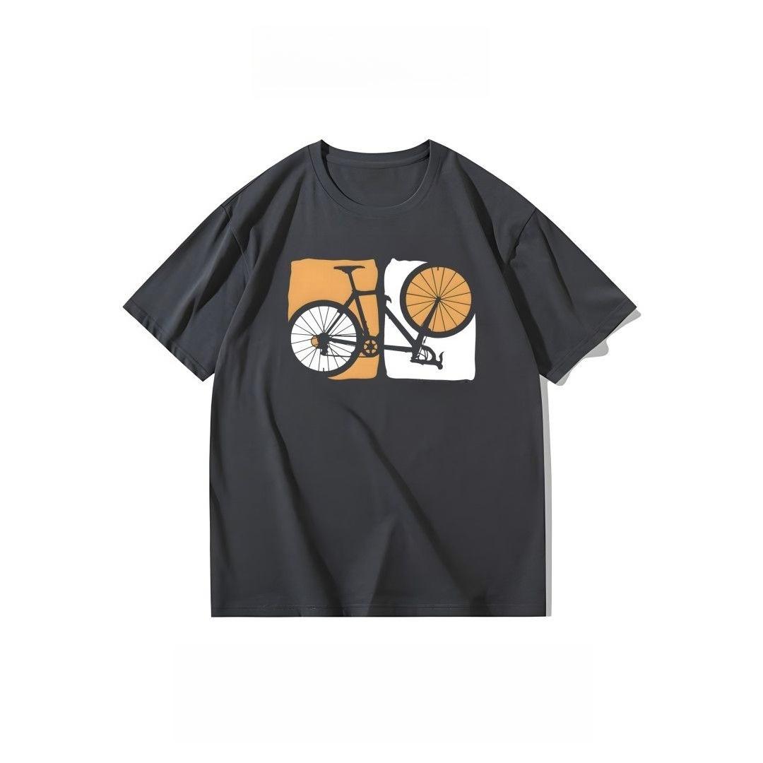 

Мужская футболка Повседневная с коротким рукавом Женская модная футболка С принтом Удобная Круглый вырез Короткий рукав Дышащий топ 4XL