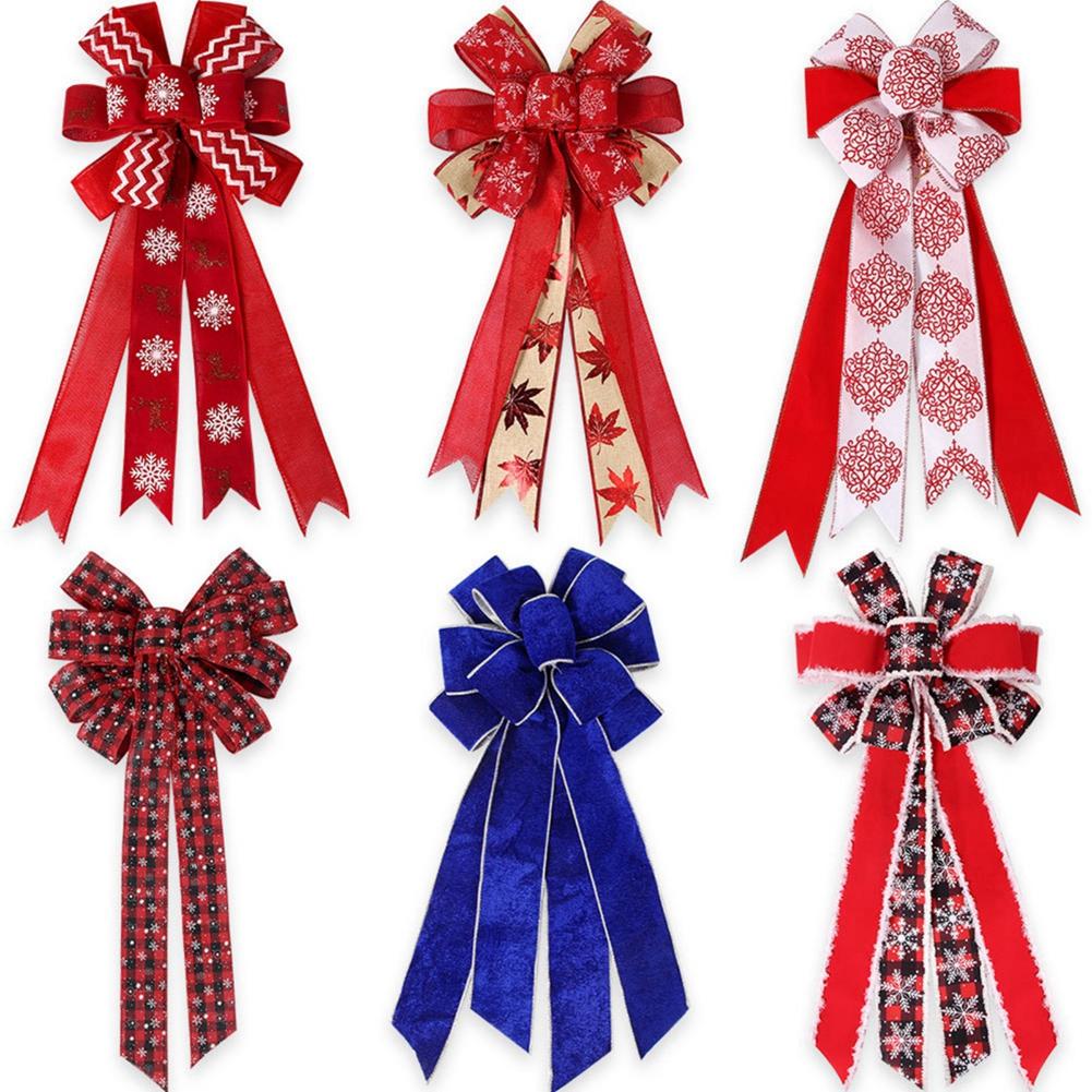 Christmas Tree Bow Home Decoration Bow