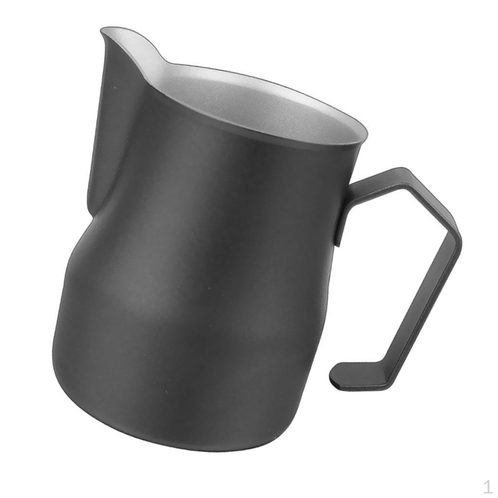 350ml/500ml/700ml Stainless Steel Coffee Frothing Milk Latte Jug Pitcher