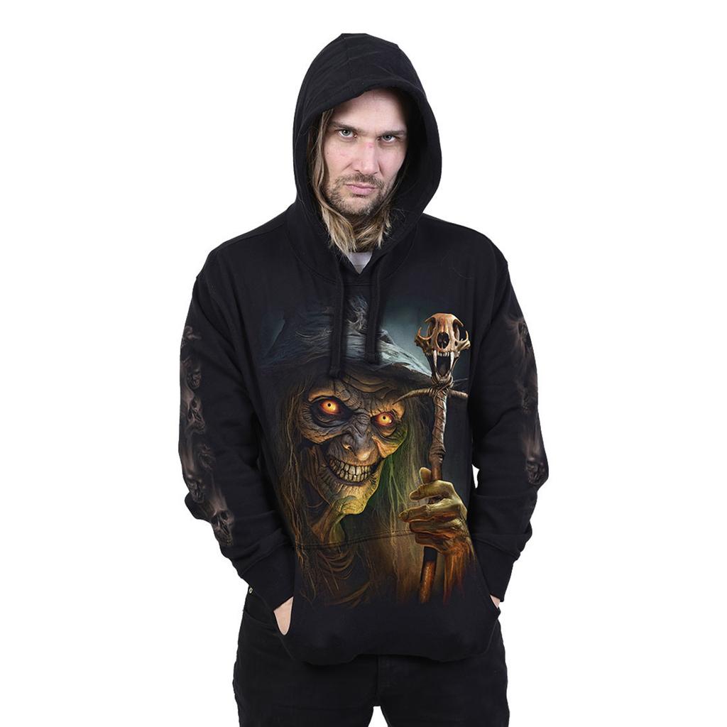 Spiral Direct Unisex Adult Witch´s Brew Back & Sleeve Print Pull Over Hoodie