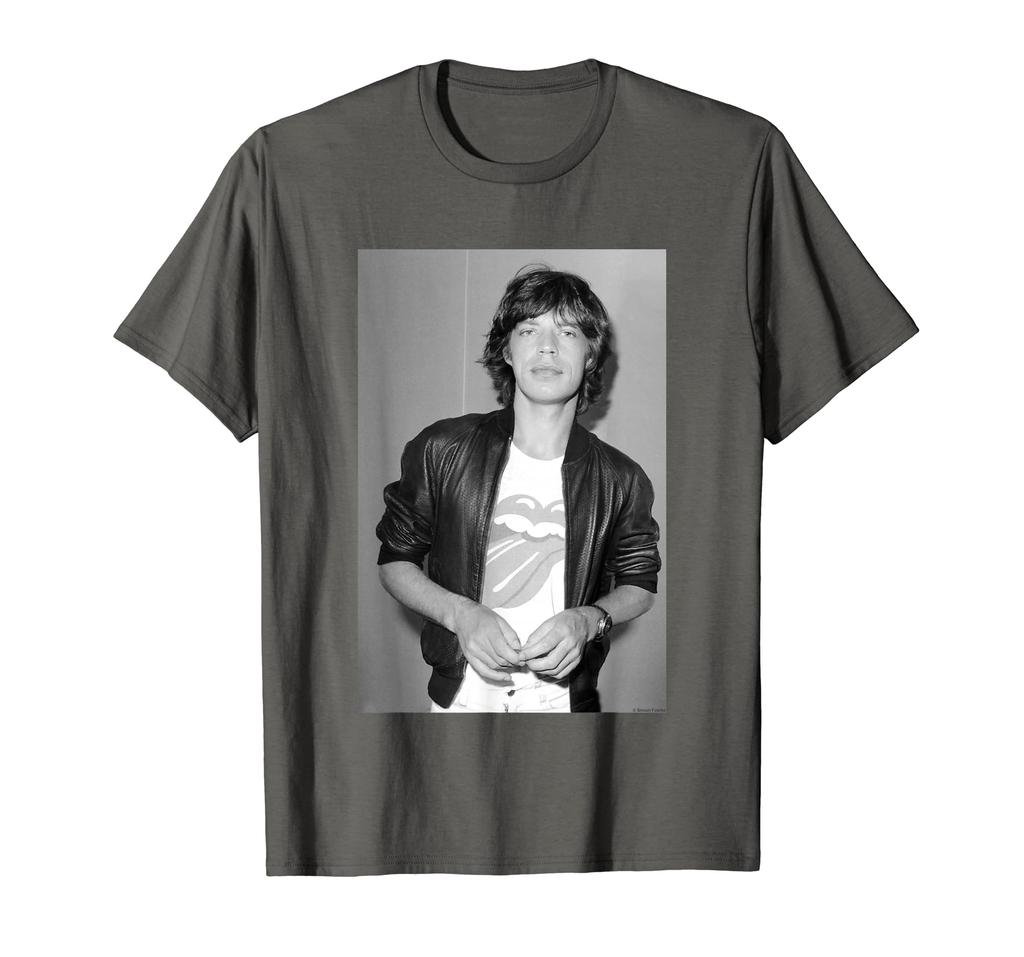 Mike Jagger Rolling Stones 1977 Photograph by Simon Fowler T-Shirt