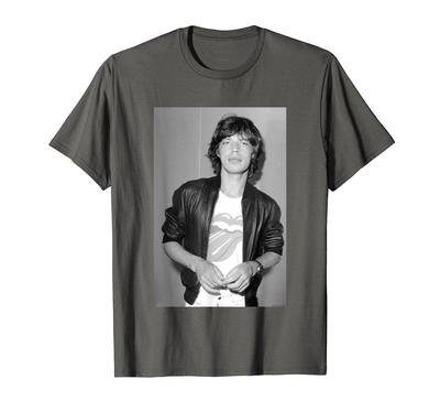 Mike Jagger Rolling Stones 1977 Fotografie von Simon Fowler T-Shirt