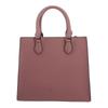 MICHAEL KORS Luggage series Bridgette solid color accordion bag commuter chain leather crossbody bag handbag women's dry rose color