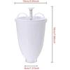 Manual Donut Maker Dispenser, Lightweight Plastic Doughnut Dropper for Deep Frying, Easy Squeeze Handle Portable Donut Making Tool