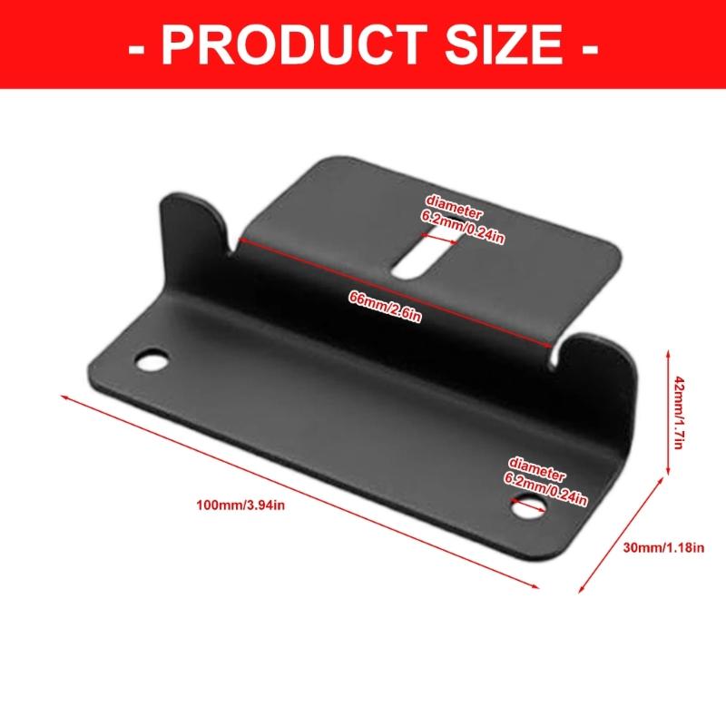 Easyly Install Solars Panel Z Brackets Heavy Type Rustproof Metal Mounts with Adjustable Angles for Home Use