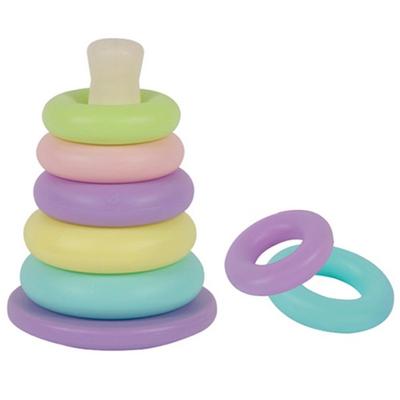 Cuckoo Toys Ring Stacking, Mixed Colors, 1 Piece, Korean Baby Products