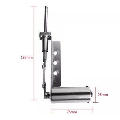 Reciprocating Shaft Metal Micro Telescopic Linear Actuator 39mm Stroke Reciprocating Mechanism Motor, M6 Thread, 30-270rpm