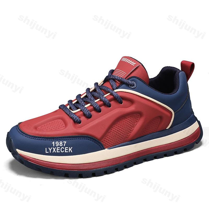 Mode 2025 Vår Nya Herrskor Casual Sport Mode Trendskor Koreansk Version Bekväma Höjdökande Halkfria Chunky sneakers