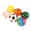 2Pcs Squeeze Toy Ball Football Pu Soft Foam Sponge Stress Relief Baseball Toys For Kids Children Wrist Training Balls