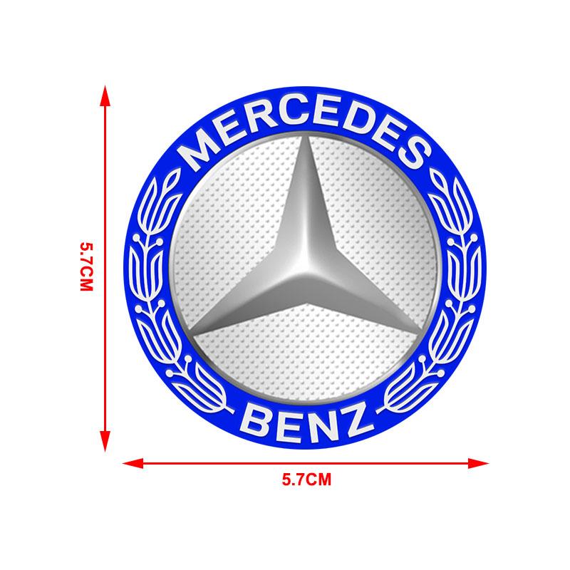 4ks 56mm Hliníková slitina Auto Kolo Středová Nálepka Nábojová Nálepka Pro Mercedes Benz GLE GLC A B C E Třída W176 W246 W205 W213 AMG Styling Auta
