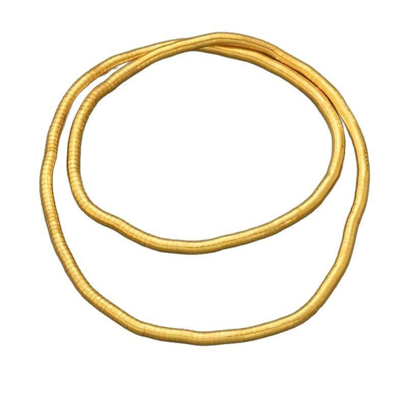 Creative Flexible Winding Snake-Shaped Necklaces for Women Europe and America Style Personality Necklaces Collar Fashion Jewelry