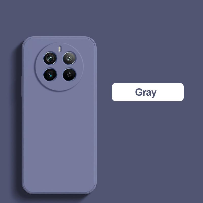 Für Hülle Für Realme 12 Pro Plus Hülle Quadratische Flüssigsilikon Handyhüllen Für Realme 12 Realme12 Pro+ Pro Plus Stoßfest Weiche Hülle