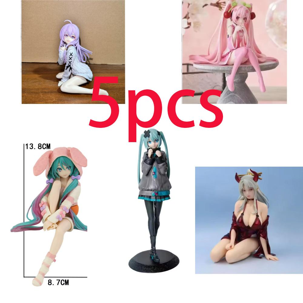 New In Stock Hatsune Miku In A World With Closed Windows Collectible Anime Action Kwaii Miku Figures Model Toys Christmas Gifts.