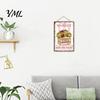 Decorative Wooden Sign Summer Hanging Sign, Welcome Front Door Decor with Solid Wood Wall Plaque Rope, Colorful Hanger for Seasonal Farmhouse