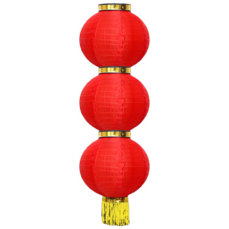 Outdoor Red String Lanterns