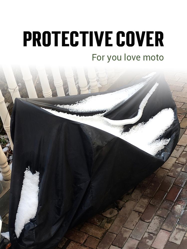 Motorcycle Cover All Season Universal Weather Durable Quality Waterproof Sun Outdoor Protection Scooter Shelter Tear Proof