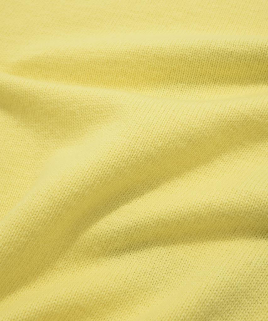 COVERNAT Lambswool C Logo Crewneck Knit Yellow