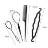 Twist Hair Roller Pull-through Hair Needle Hair Braiding Tools Hair Braider Kit Hair Dispenser