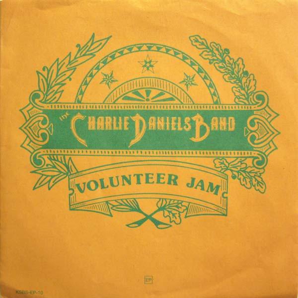 7inch Record CHARLIE DANIELS BAND  Volunteer Jam KSBSEP10 KAMA SUTRA 1974 US Rock Used