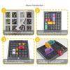 Puzzle traffic rush hour game, racing rush hour car Huarong Road logical reasoning desktop game, children's puzzle toys, childre