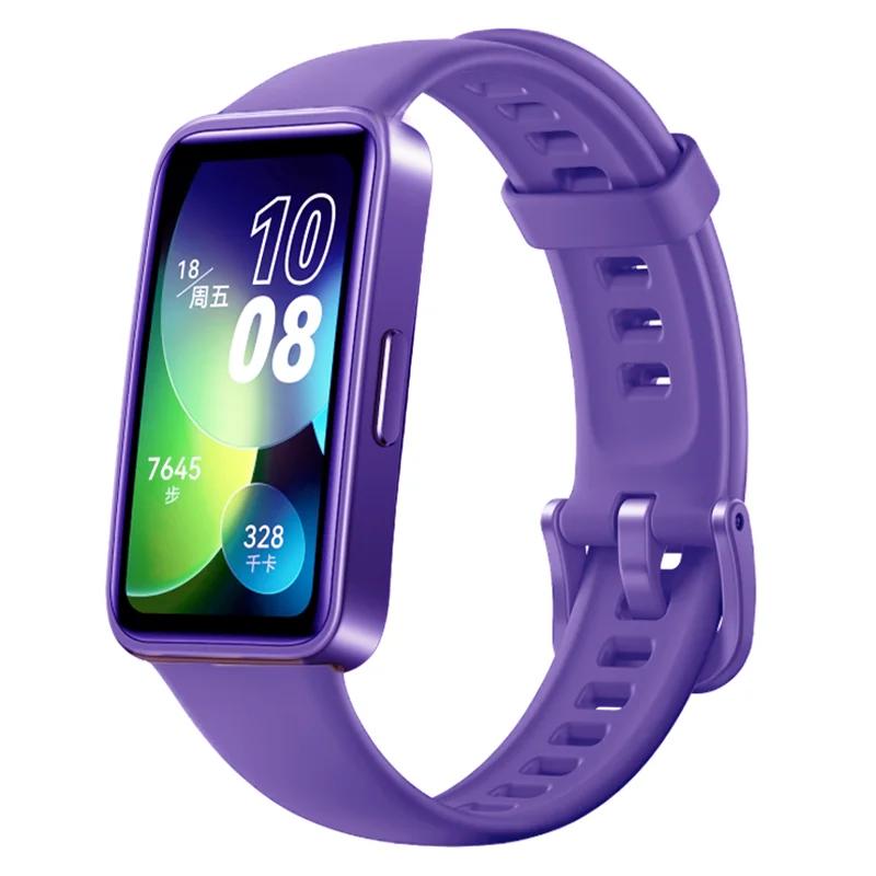 

Ремешки для часов Huawei Band 8 NFC сменный запястье мягкий силиконовый спортивный браслет Bandje на Smart Band8 аксессуары для ремешков для часов For Huawei band 8