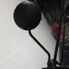 Motorbike Side Mirrors E-bike Scooter Rearview Mirror 8/10mm Universal Motorcycle Round Side Back View Mirrors