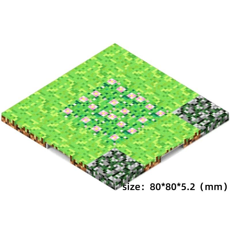 Magnetische Welt Magnetische Grundplatte Baustein Magnetblock Vielzahl Spiel Jungen und Mädchen Kinder Puzzle Magnetspielzeug